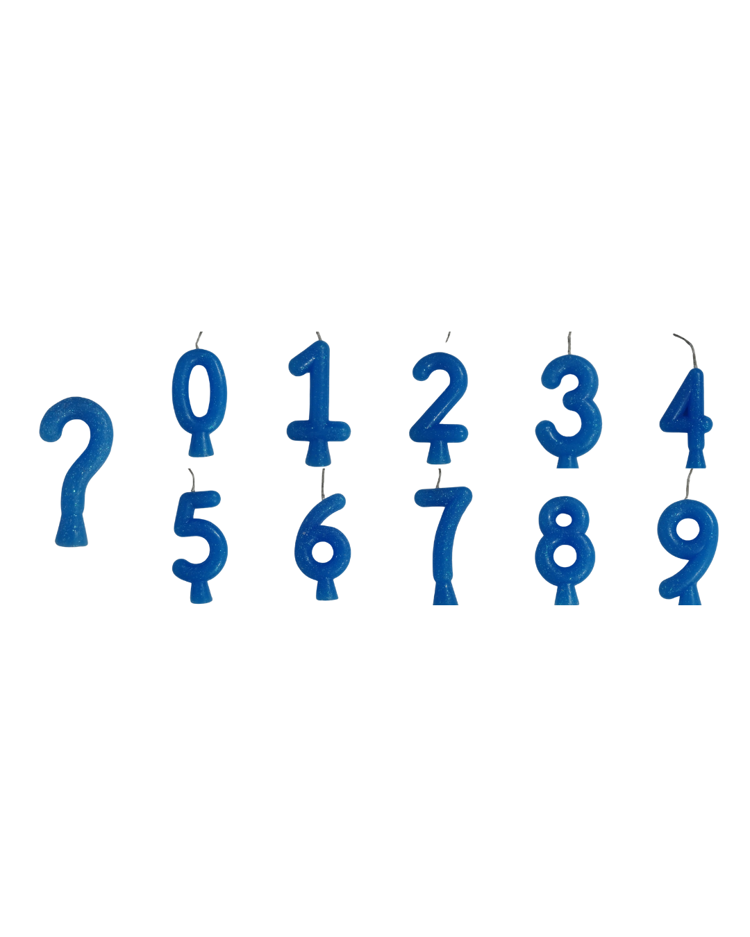 Vela tubular lisa Azul